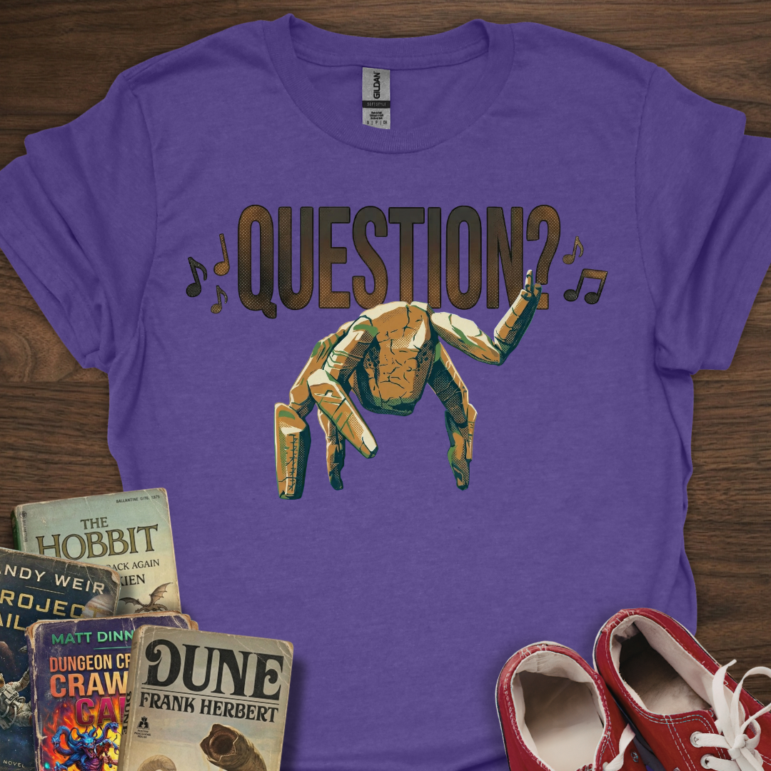 Question? Rocky Stress T-Shirt