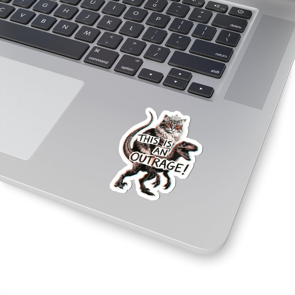 Outrage Zine Sticker