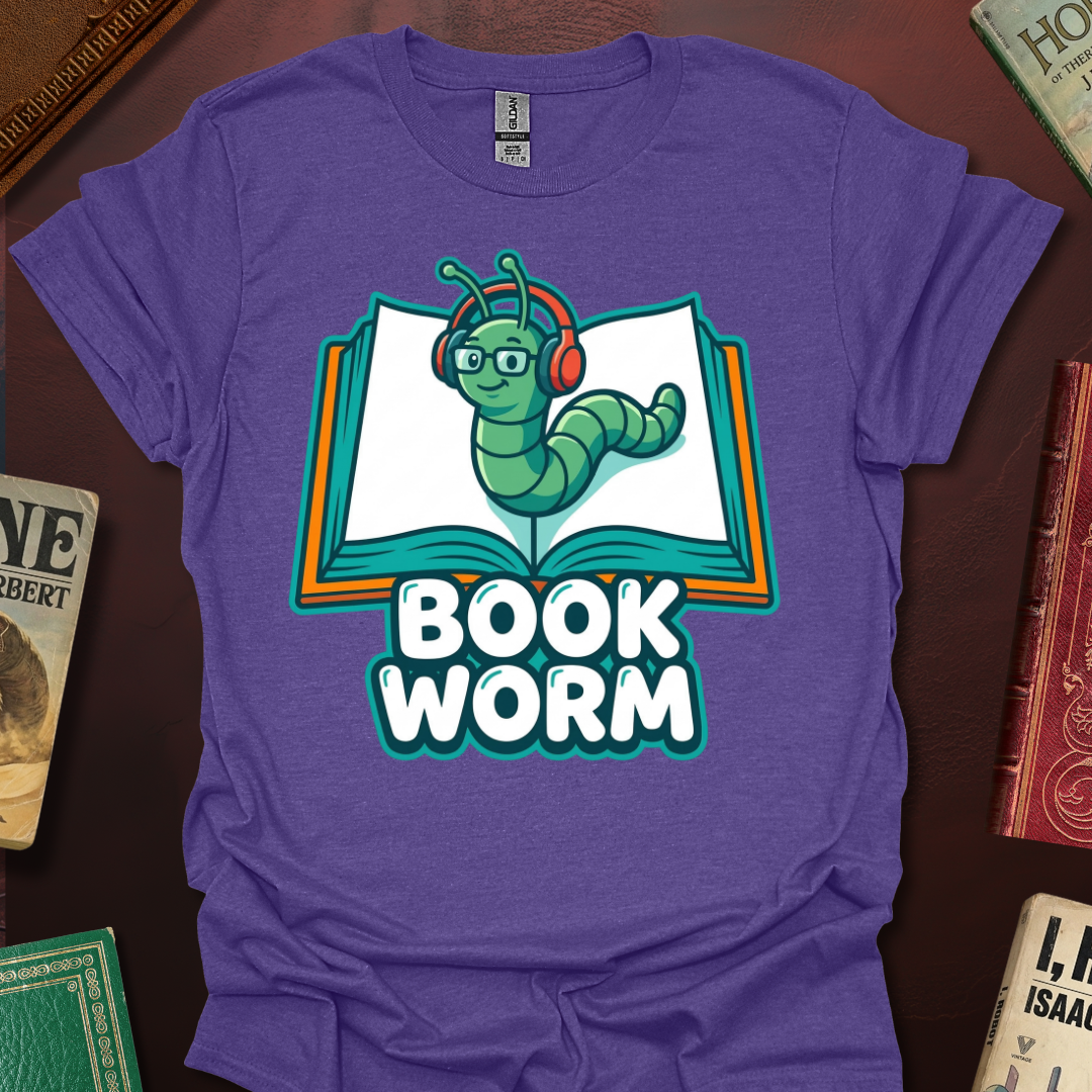 Book Worm Logo T-Shirt