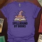 Spellbound By Books Wizard Hat T-Shirt