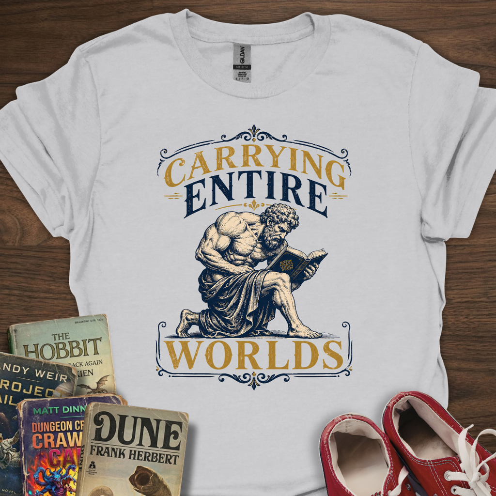 Carrying Worlds T-Shirt