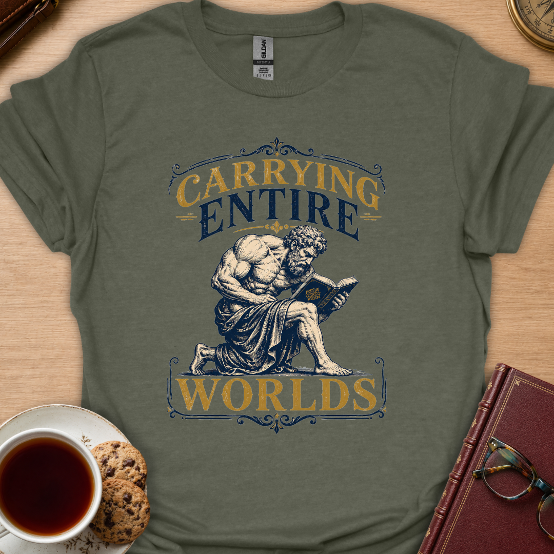 Carrying Worlds T-Shirt