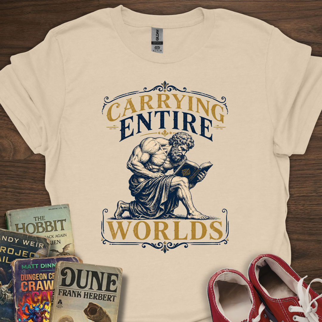 Carrying Worlds T-Shirt