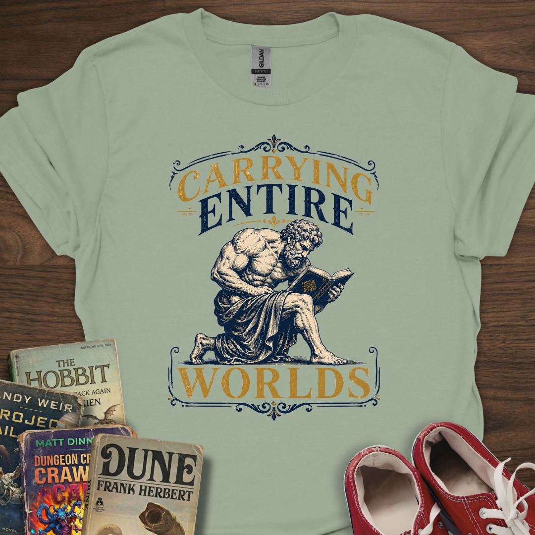 Carrying Worlds T-Shirt