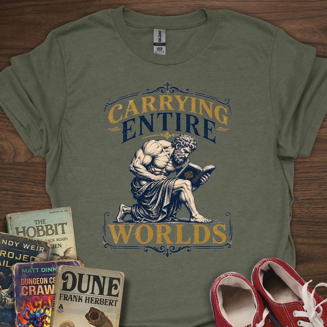 Carrying Worlds T-Shirt