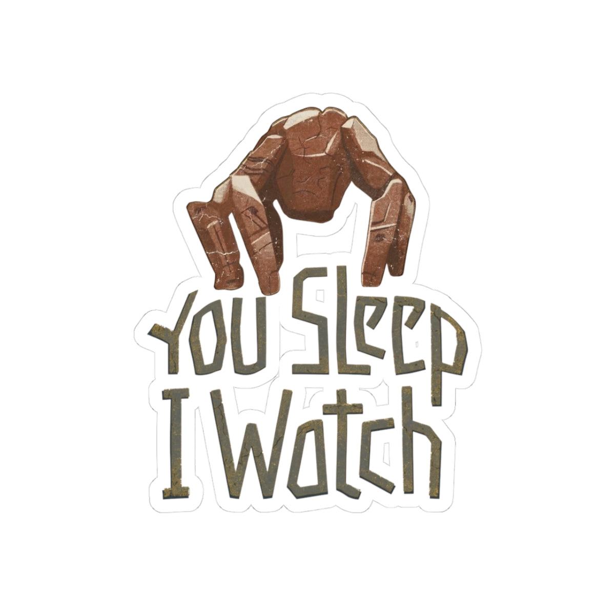 Sleep I Watch Sticker