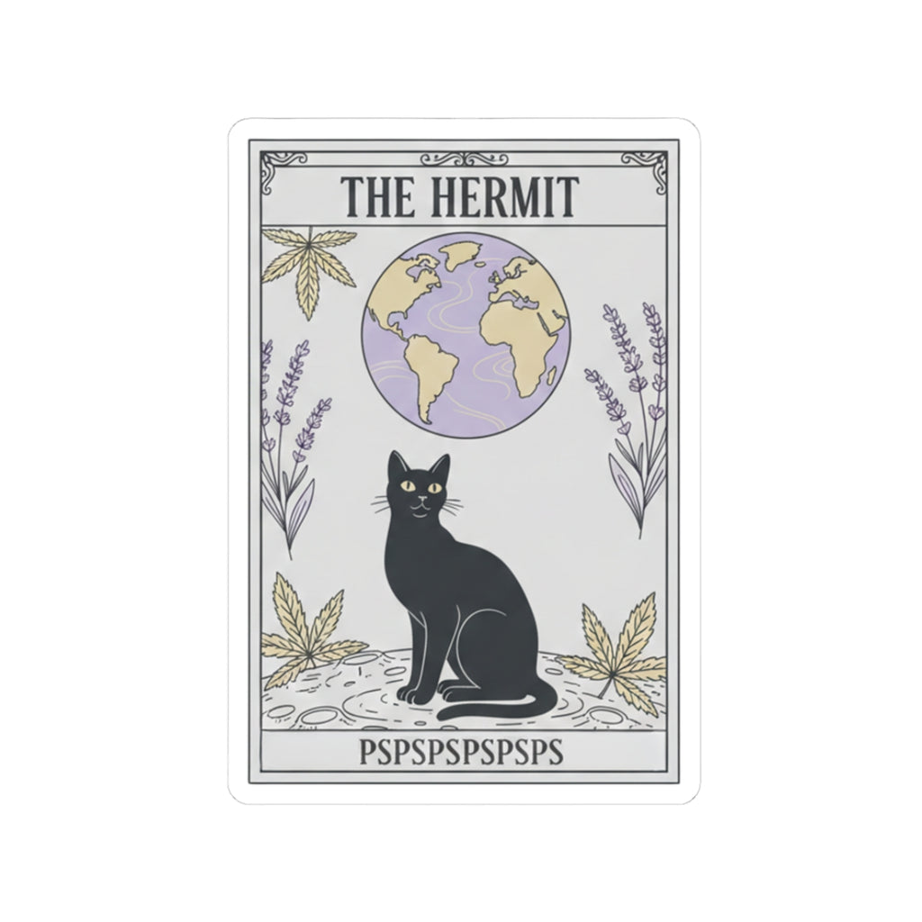 The Hermit Tarot Sticker