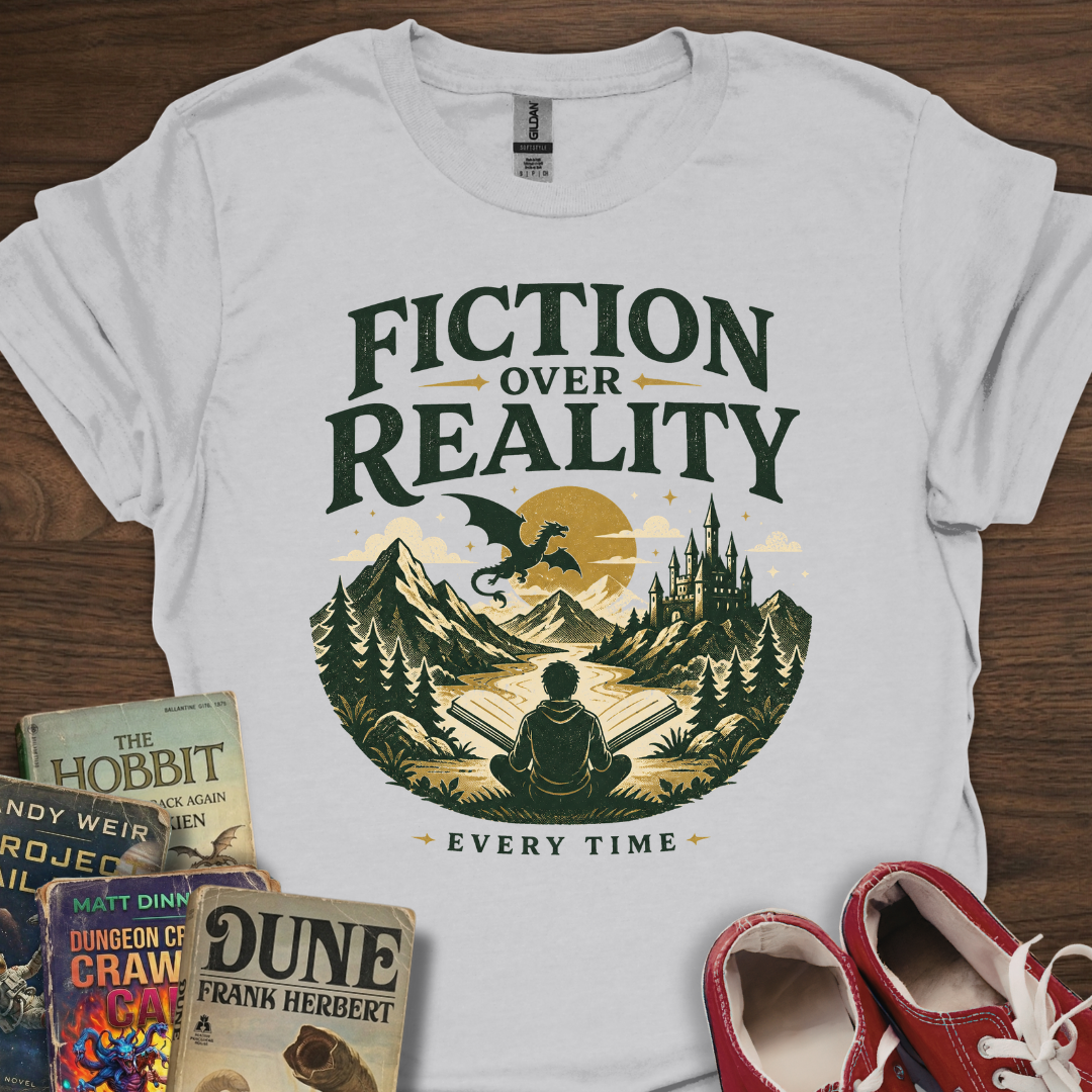 Fiction Over Reality T-Shirt
