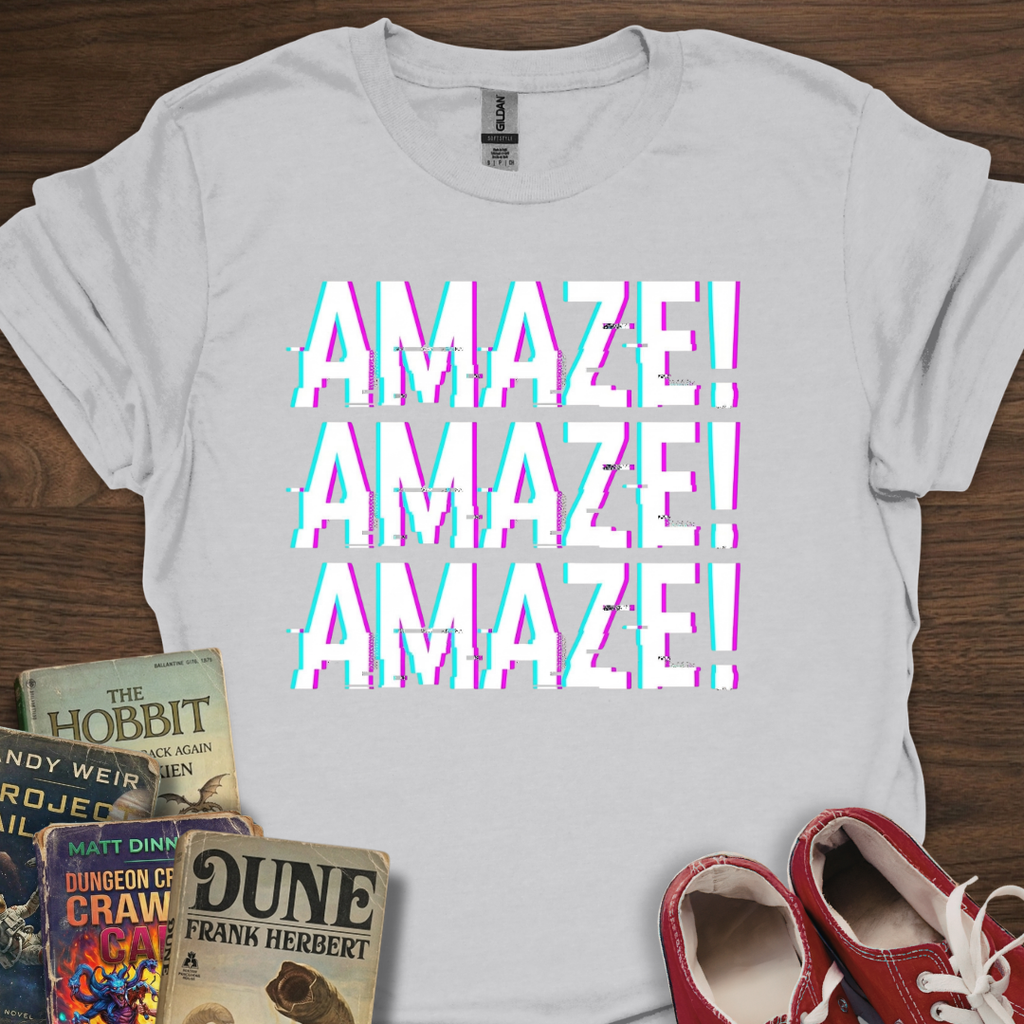 AMAZE! Glitch T-Shirt