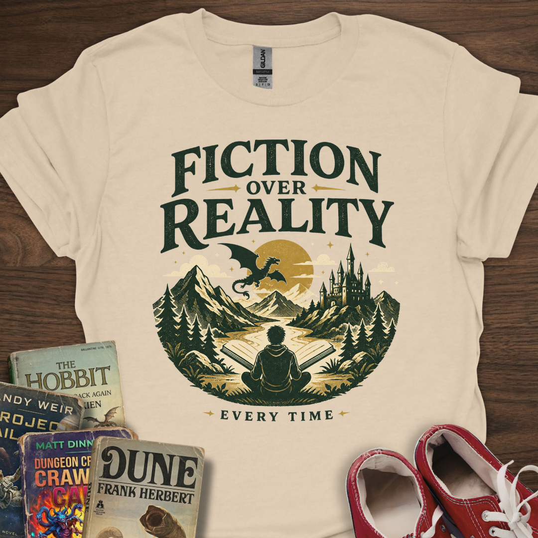 Fiction Over Reality T-Shirt