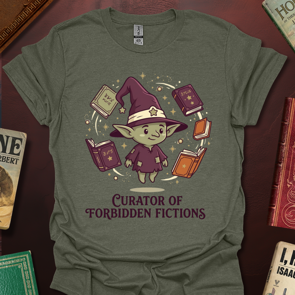 Curator Of Forbidden Fictions T-Shirt
