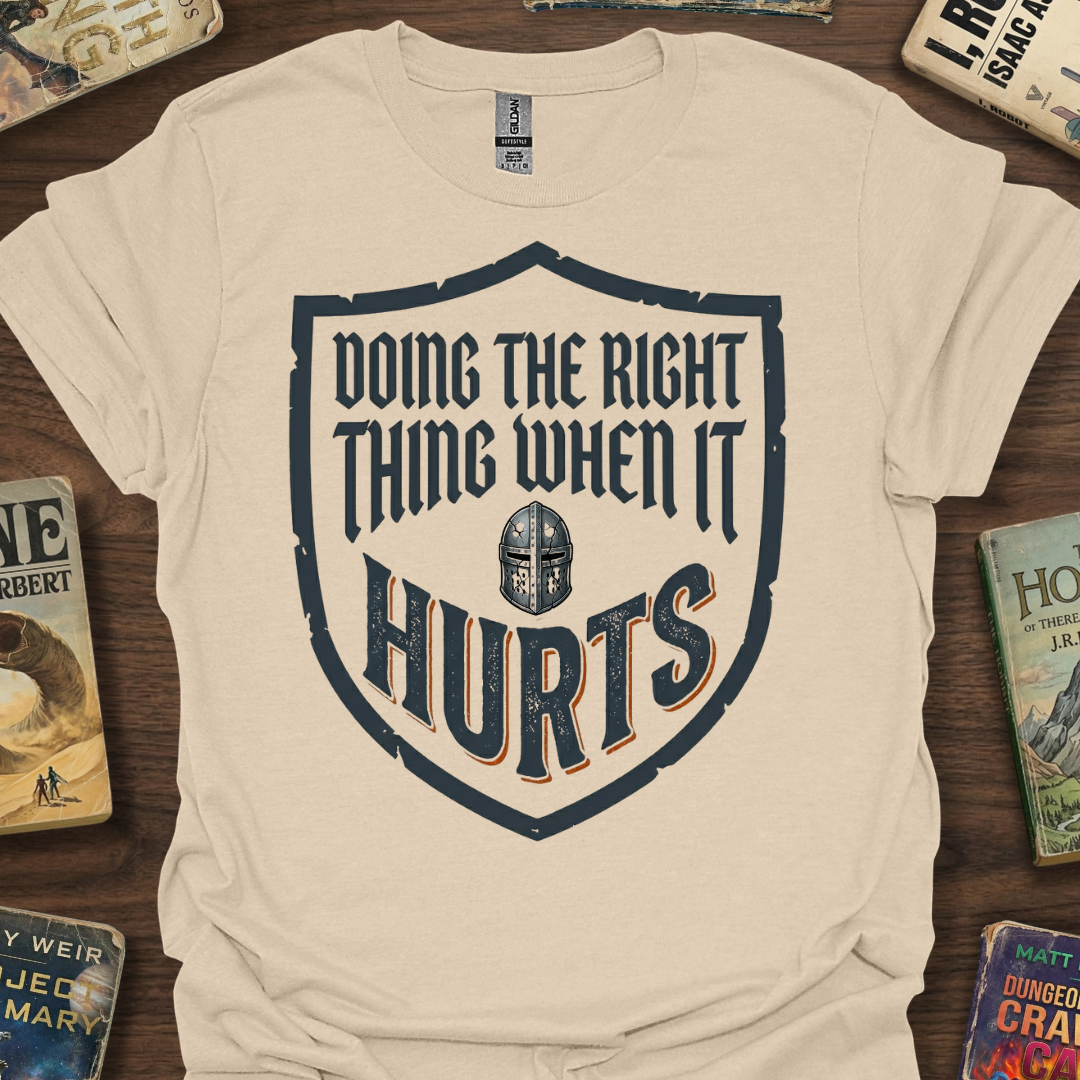 Right Thing Badge T-Shirt