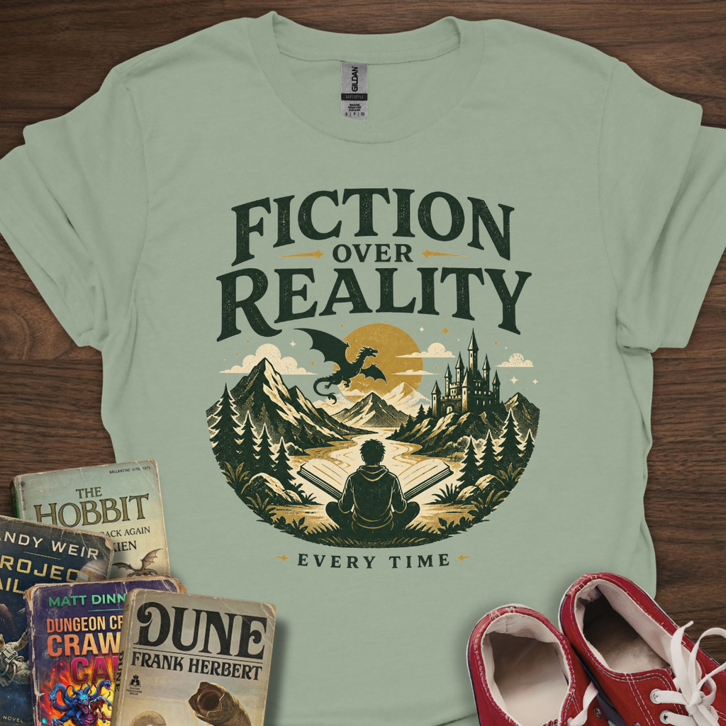 Fiction Over Reality T-Shirt