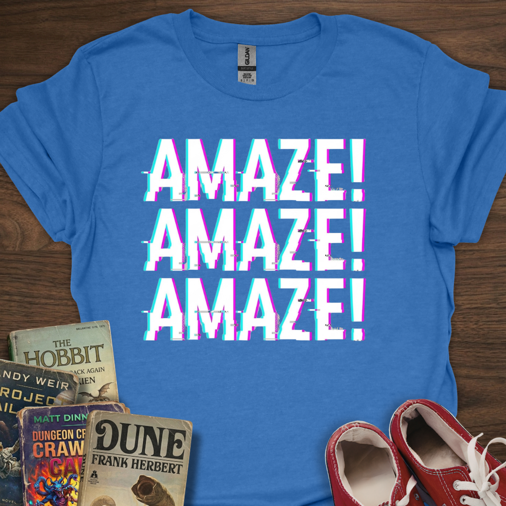 AMAZE! Glitch T-Shirt