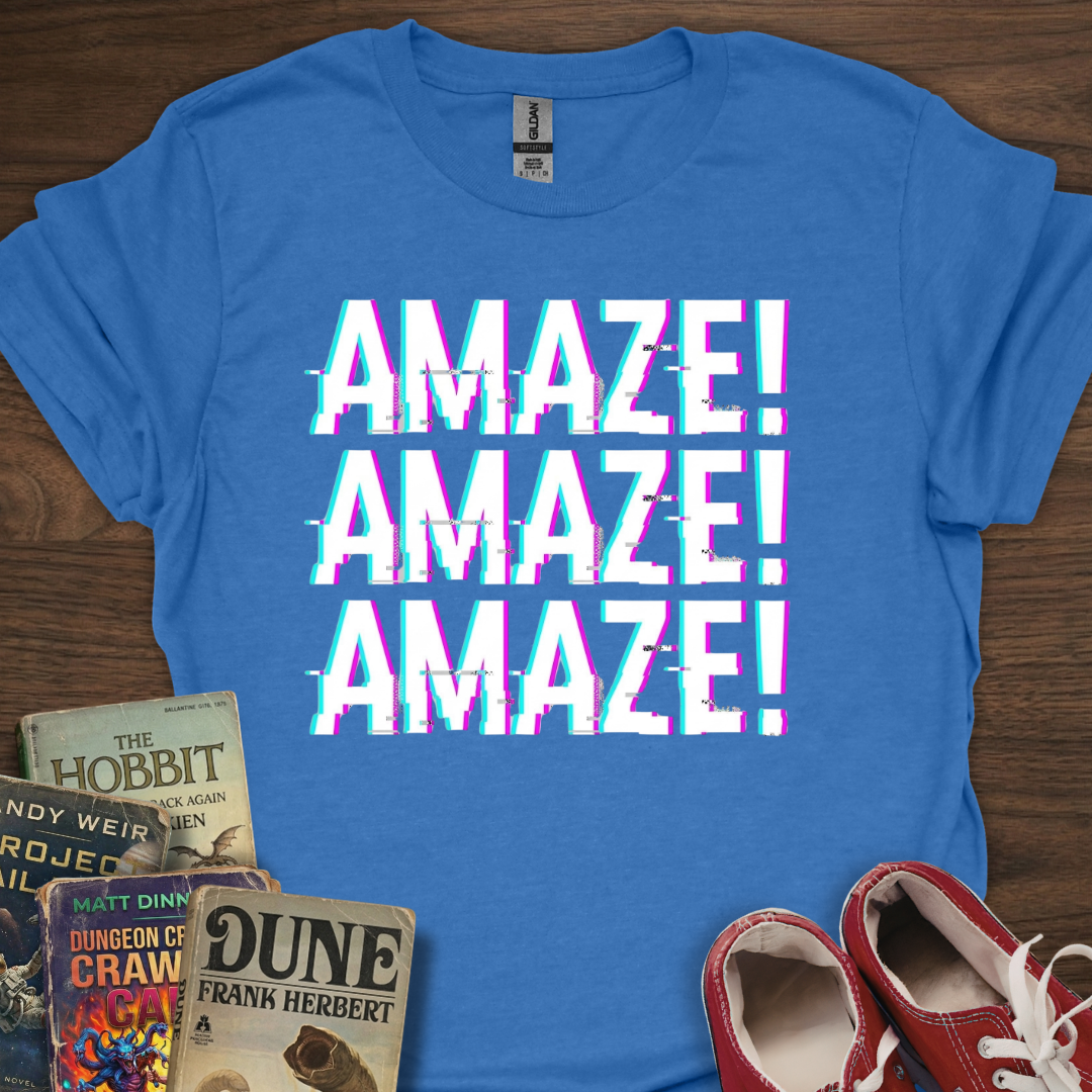 AMAZE! Glitch T-Shirt