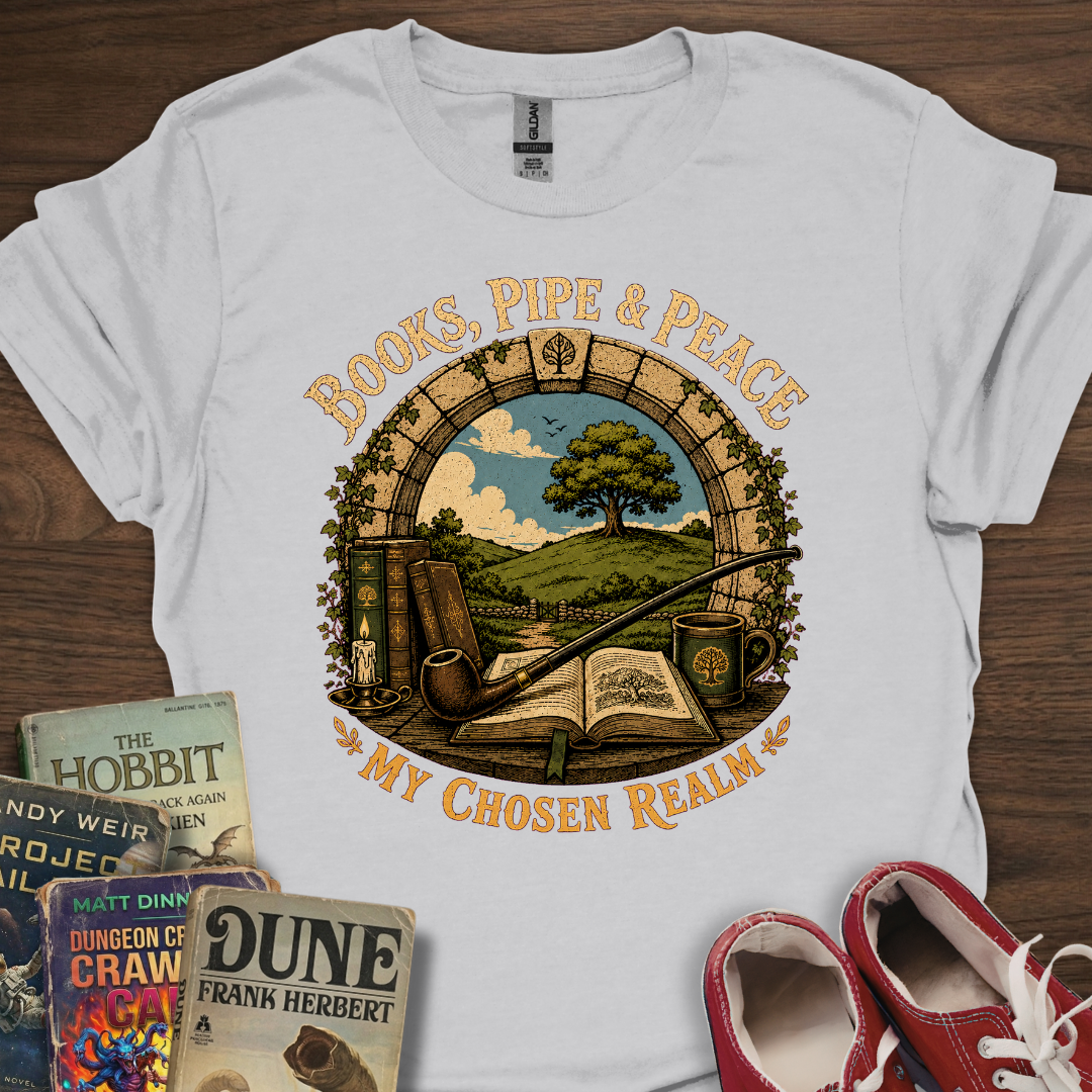 Books Pipe & Peace T-Shirt