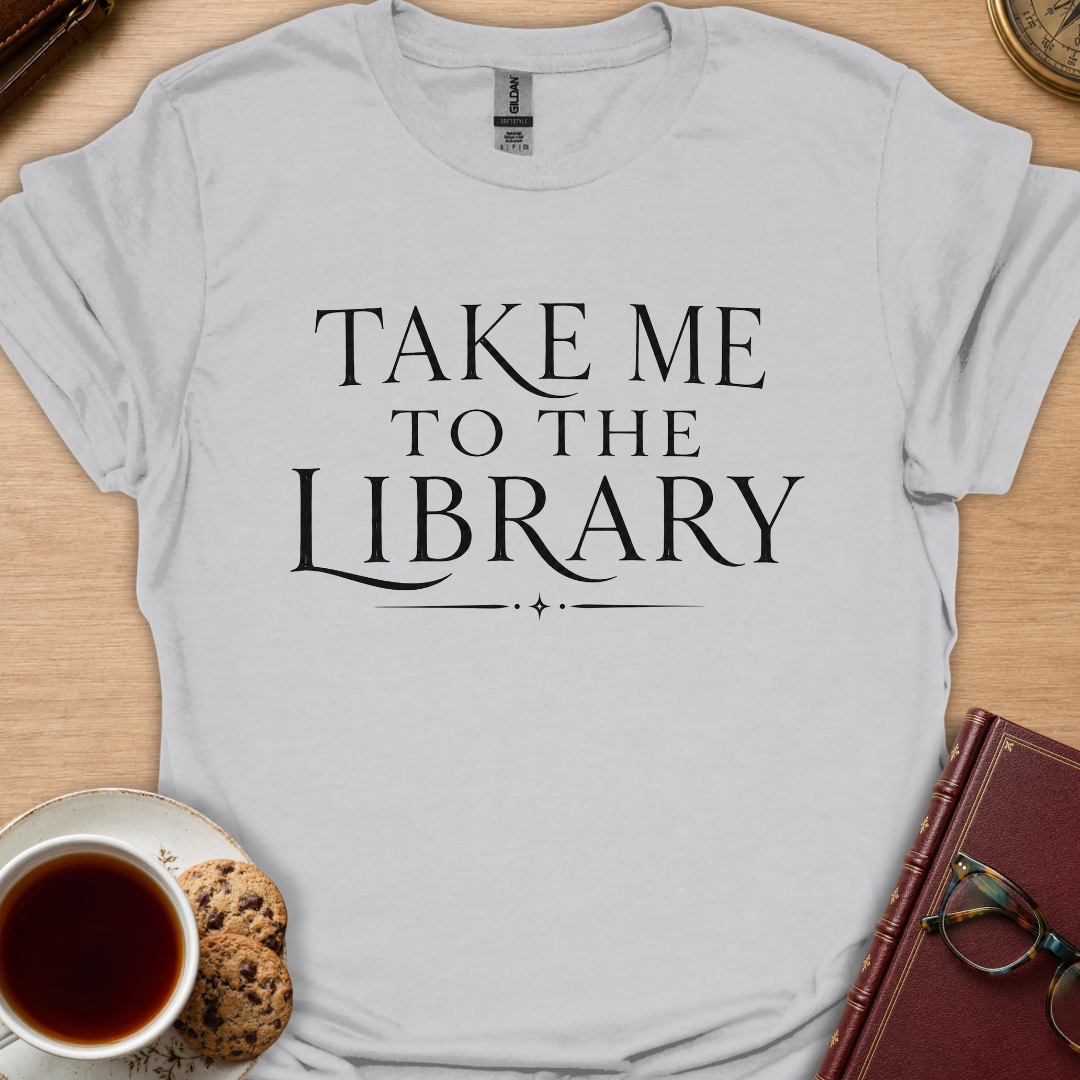 To The Library T-Shirt
