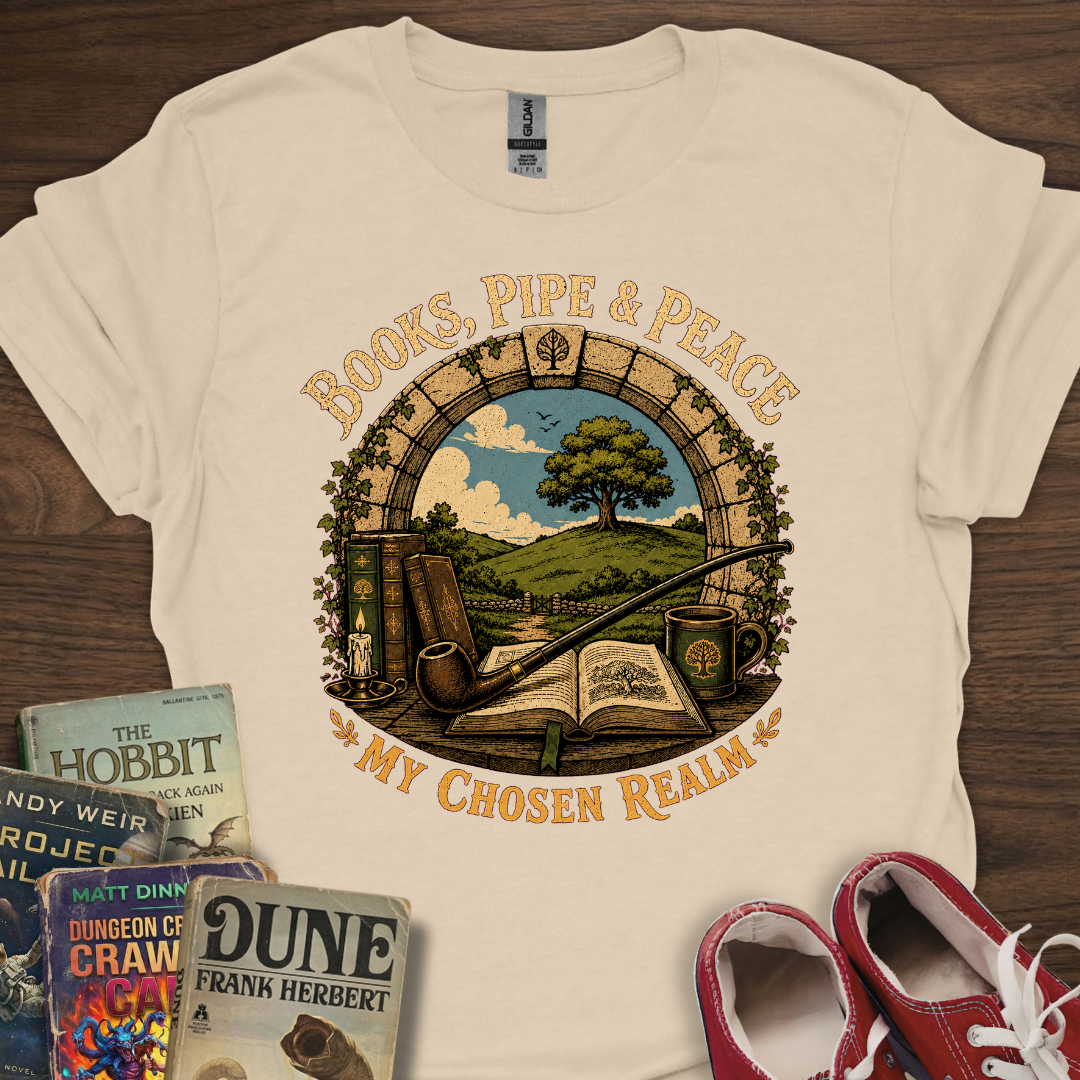 Books Pipe & Peace T-Shirt