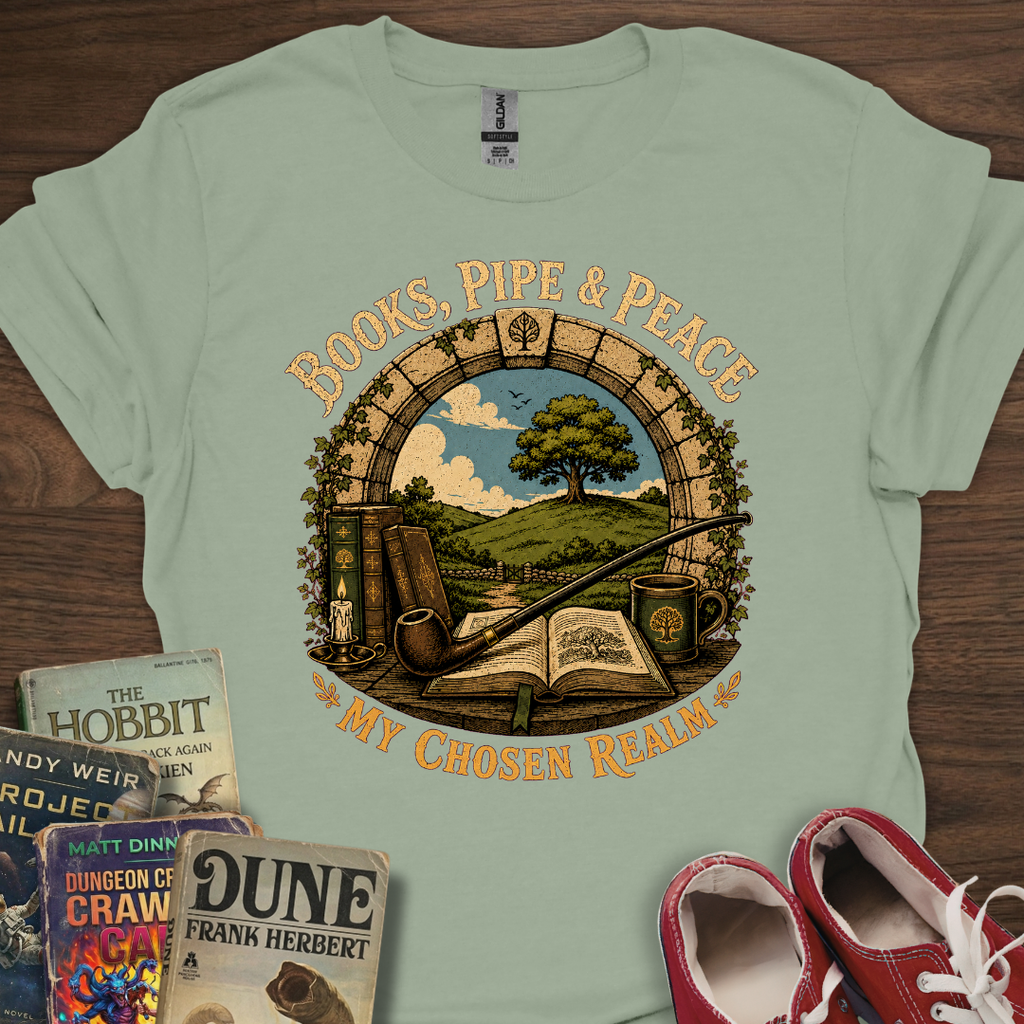 Books Pipe & Peace T-Shirt