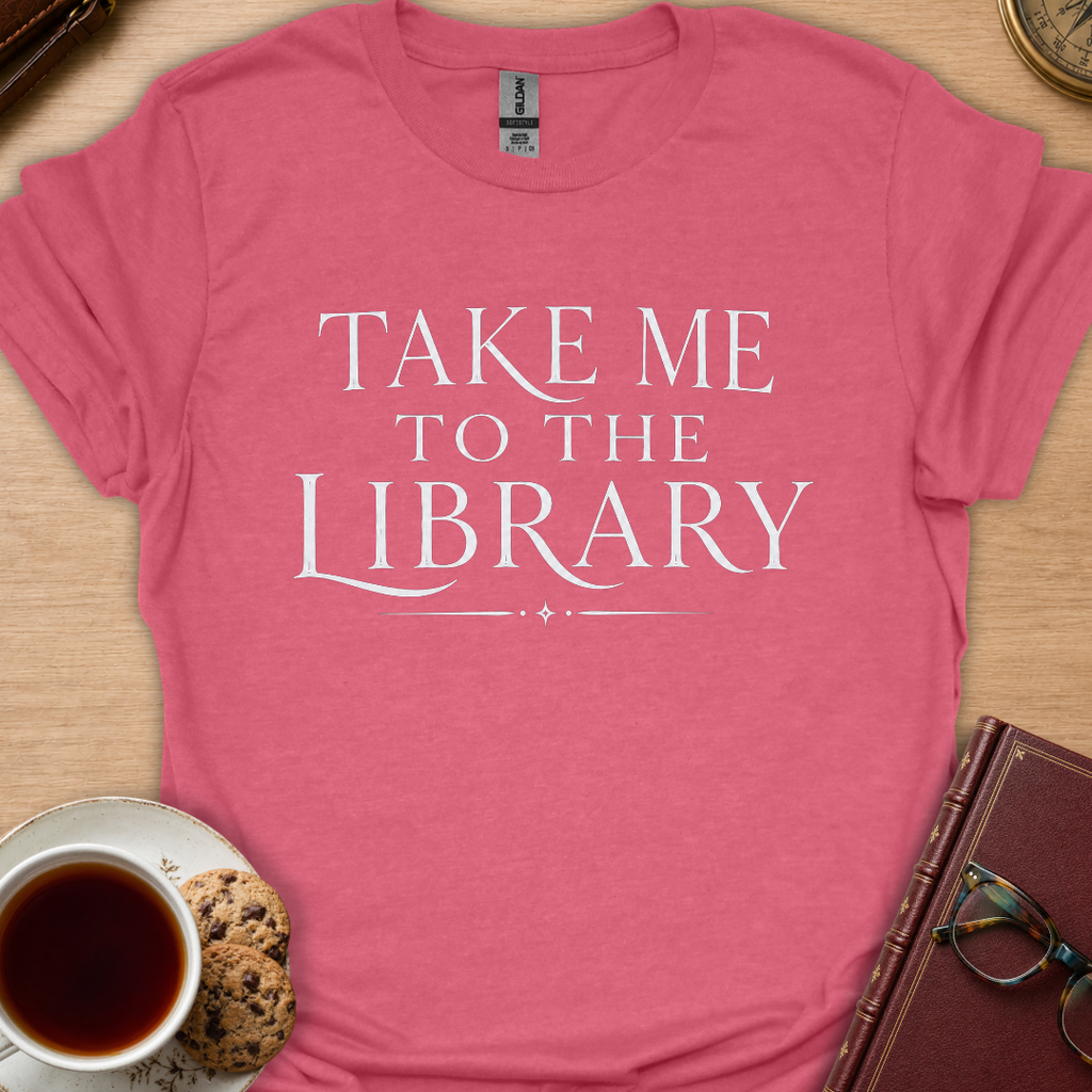 To The Library T-Shirt