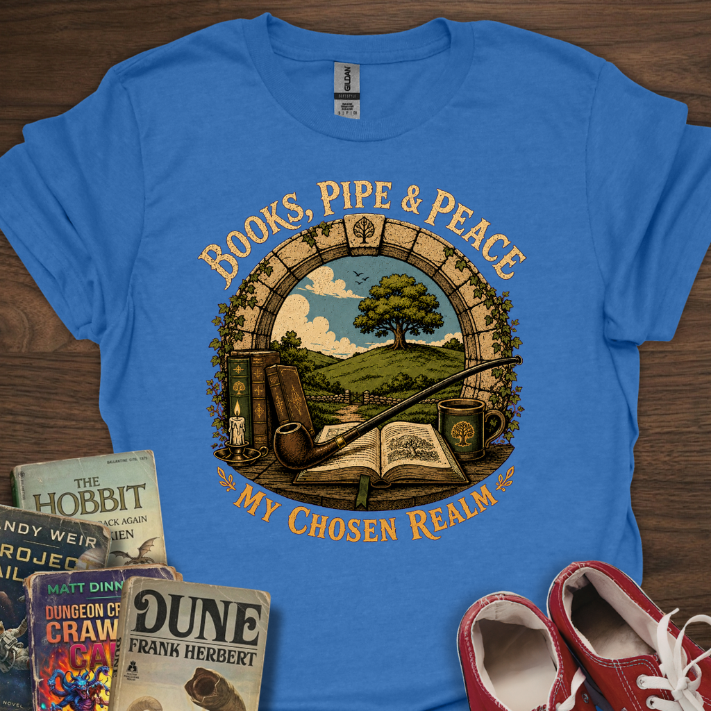 Books Pipe & Peace T-Shirt