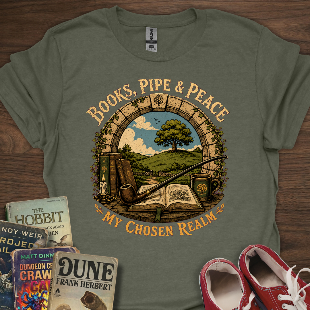 Books Pipe & Peace T-Shirt