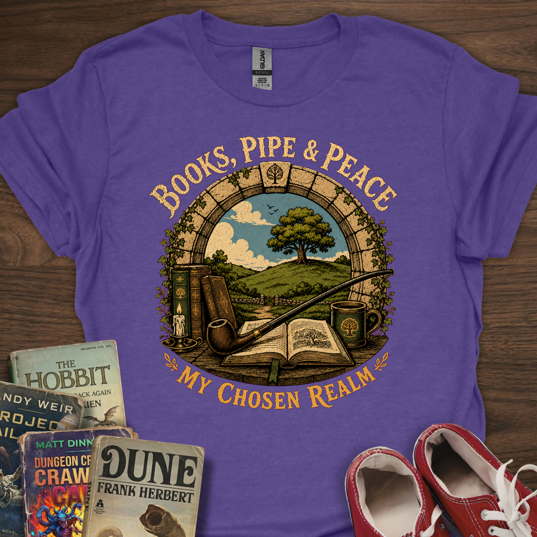 Books Pipe & Peace T-Shirt