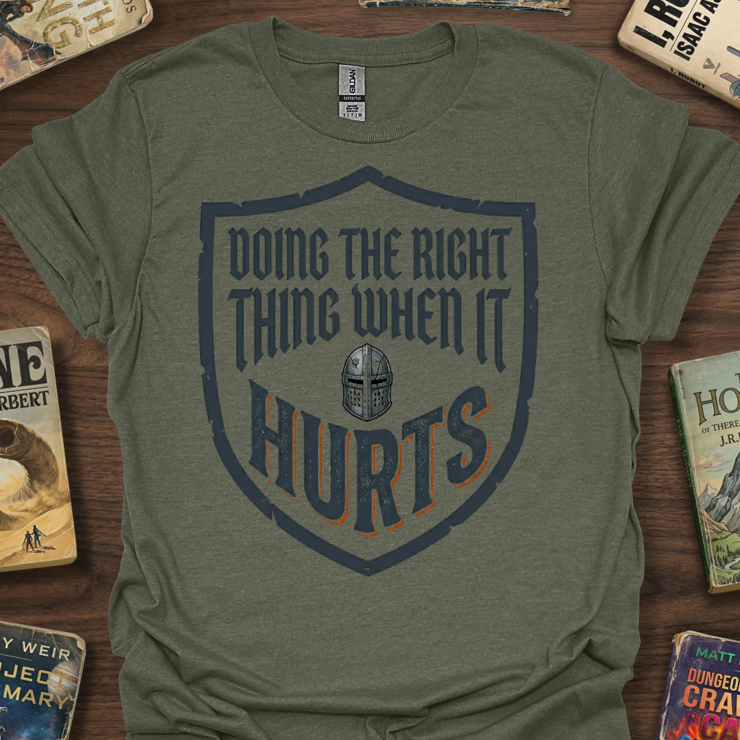 Right Thing Badge T-Shirt