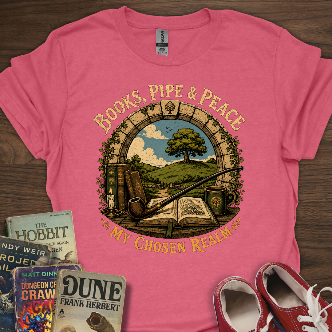 Books Pipe & Peace T-Shirt