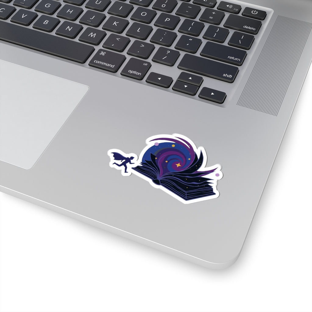Escape To Books Sticker