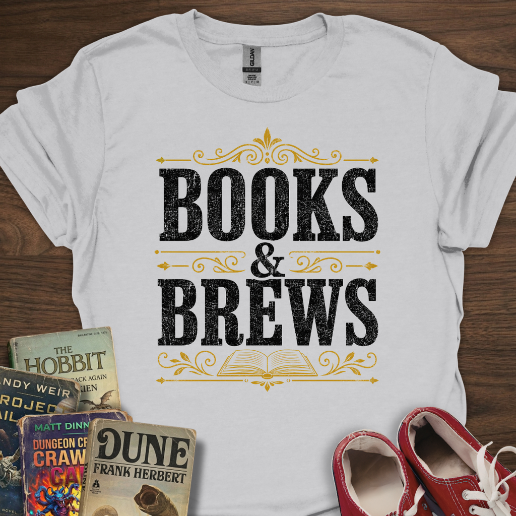 Books And Brews Royal T-Shirt