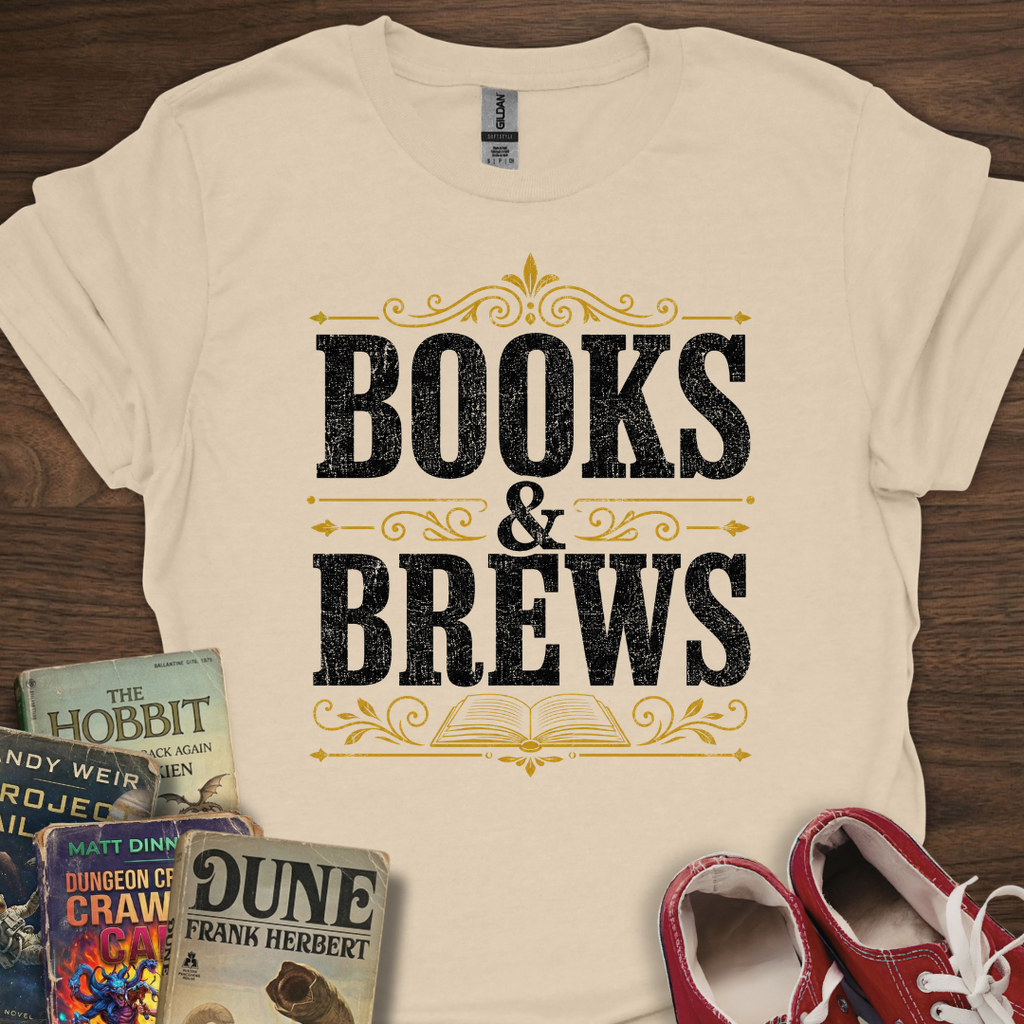 Books And Brews Royal T-Shirt