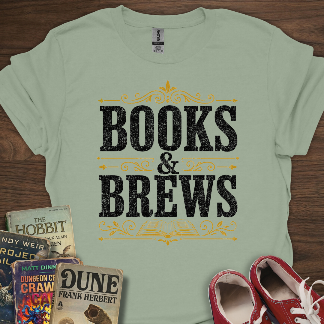 Books And Brews Royal T-Shirt