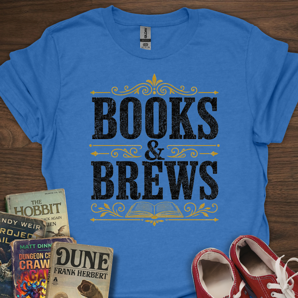 Books And Brews Royal T-Shirt