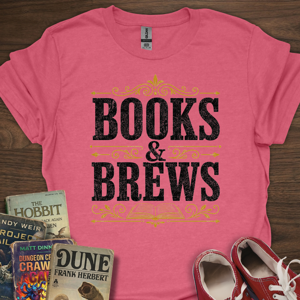 Books And Brews Royal T-Shirt