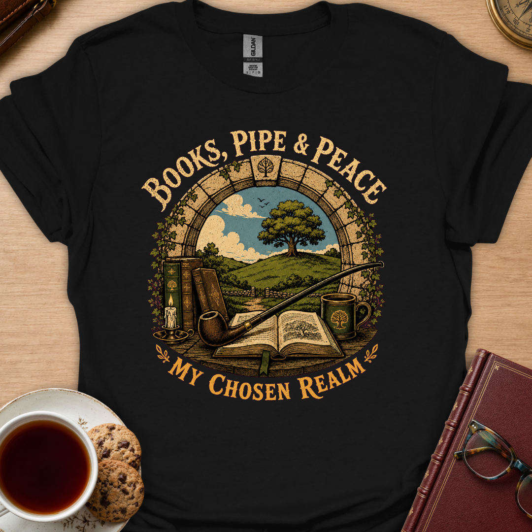 Books Pipe & Peace T-Shirt