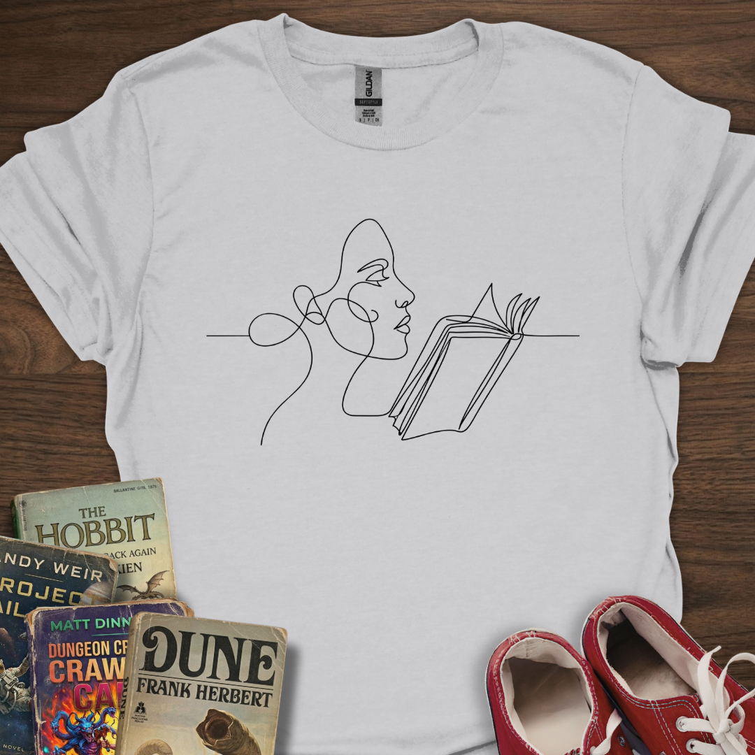 Portrait Of Reader T-Shirt