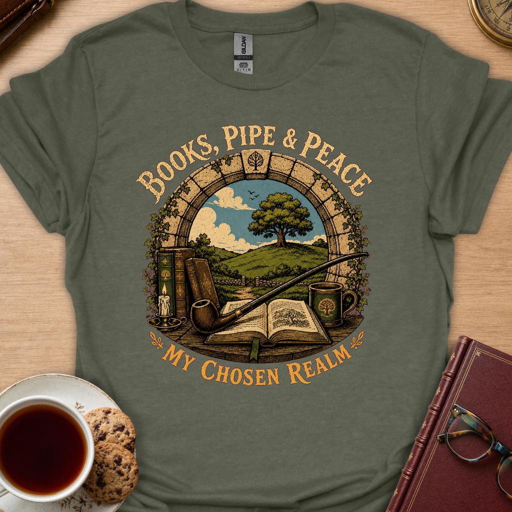 Books Pipe & Peace T-Shirt