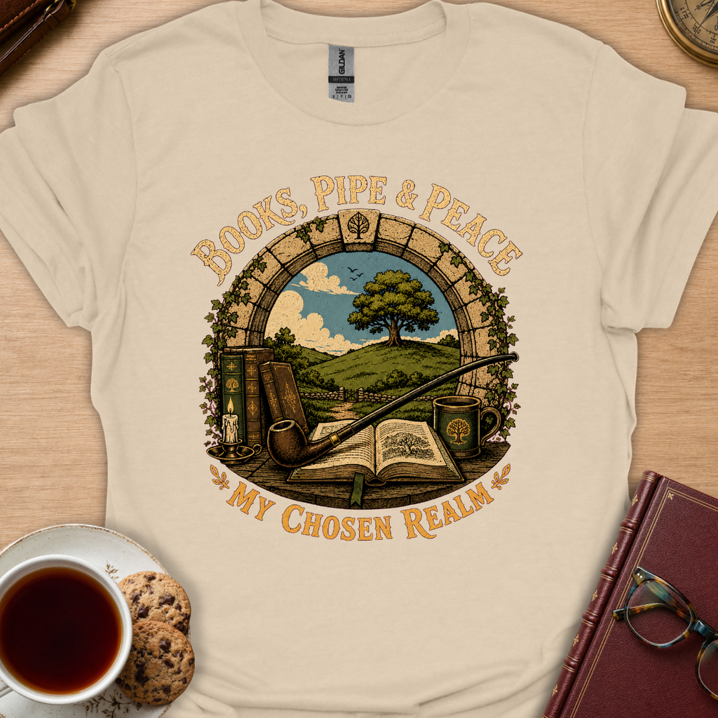 Books Pipe & Peace T-Shirt