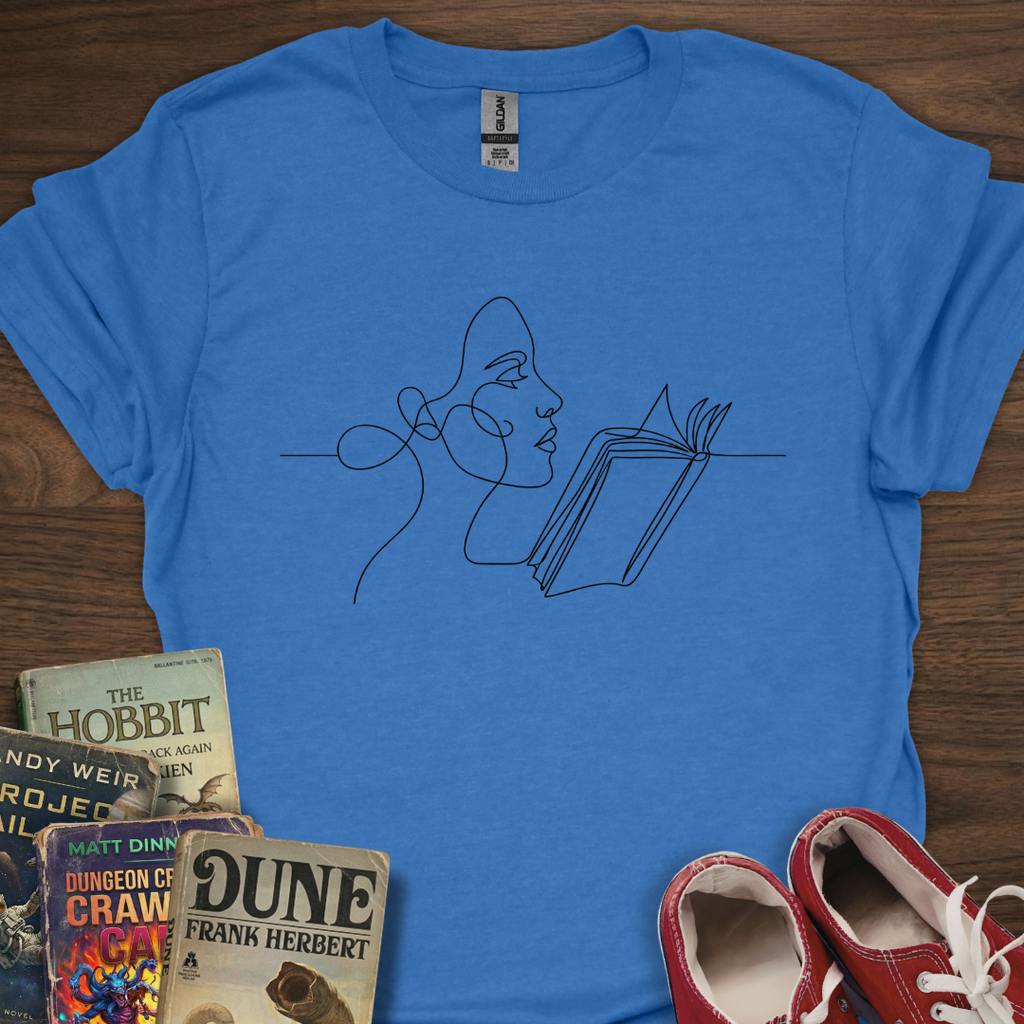 Portrait Of Reader T-Shirt
