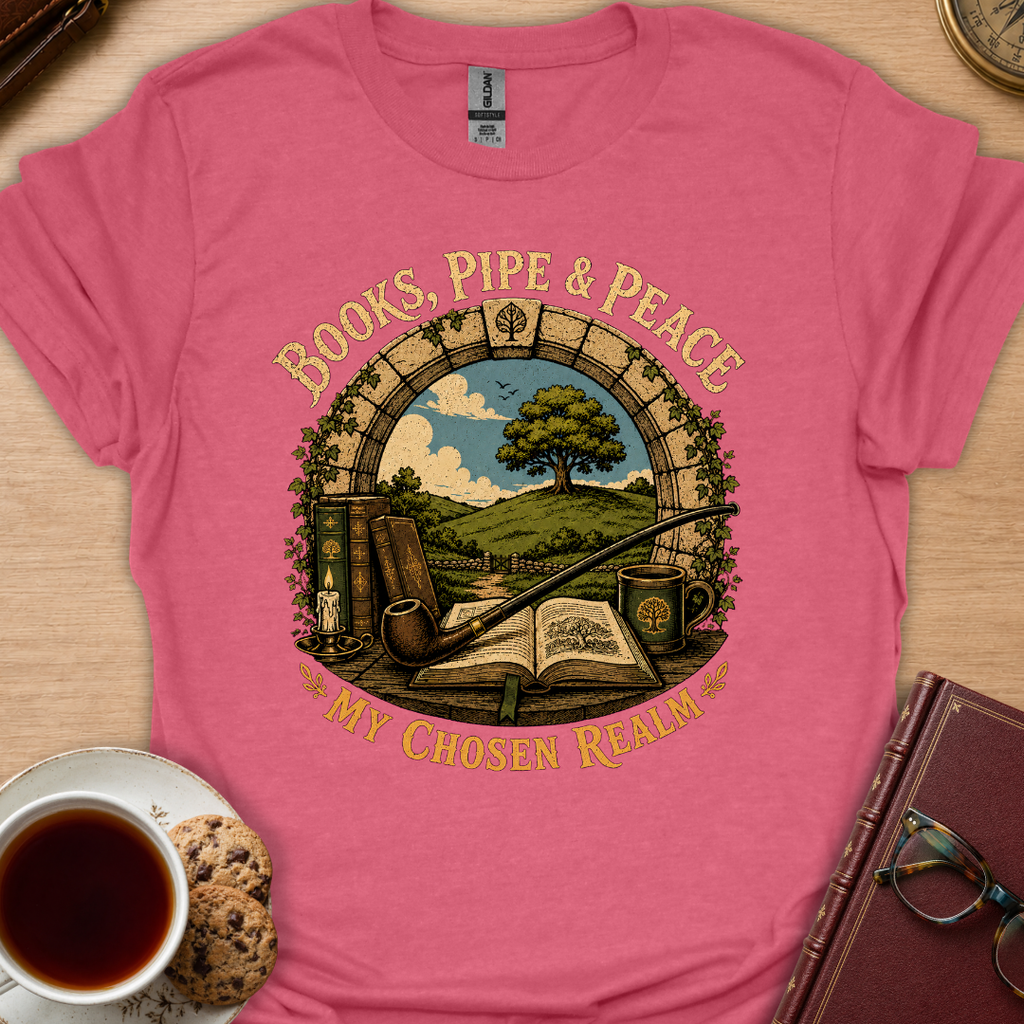 Books Pipe & Peace T-Shirt
