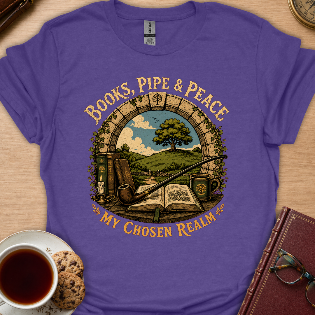 Books Pipe & Peace T-Shirt