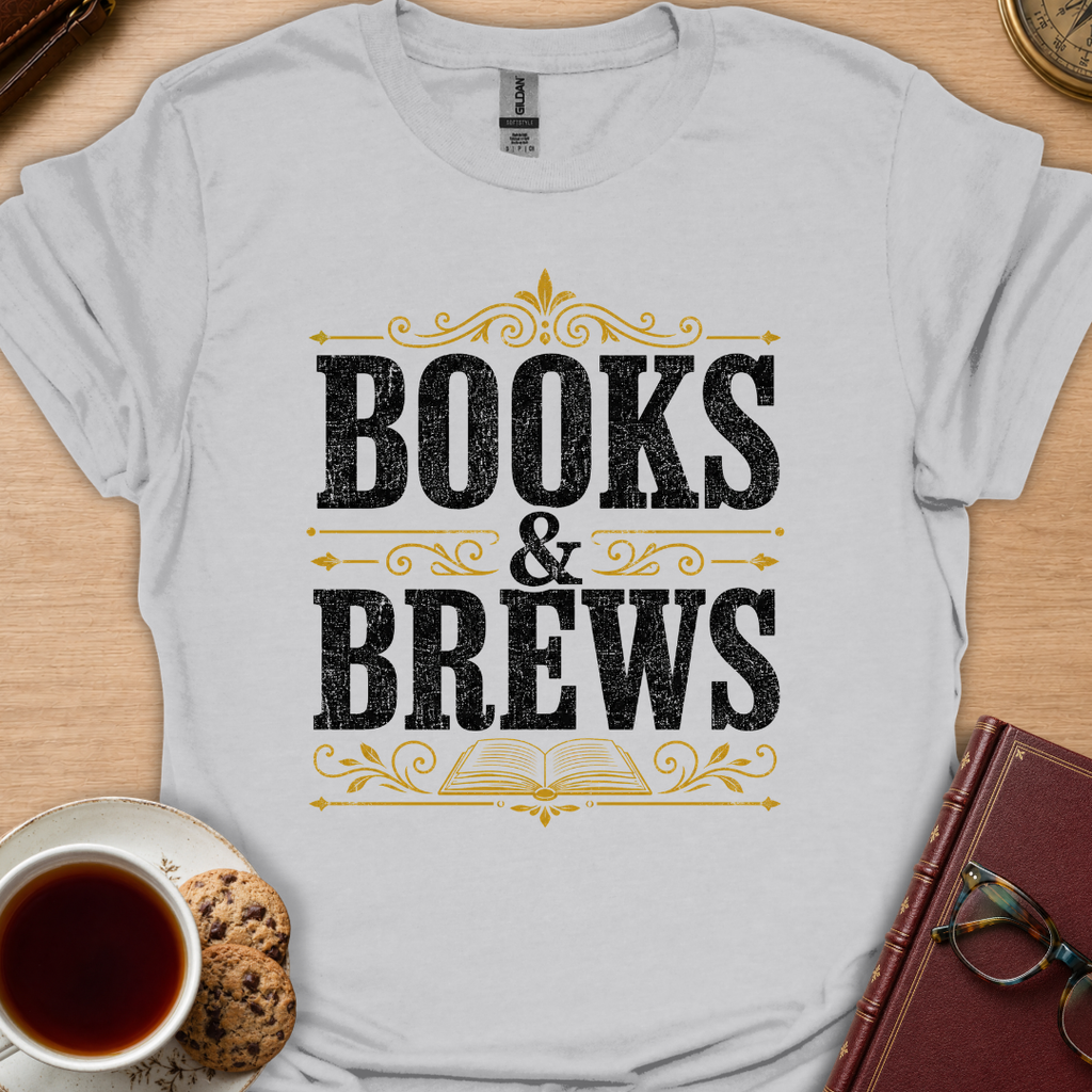 Books And Brews Royal T-Shirt