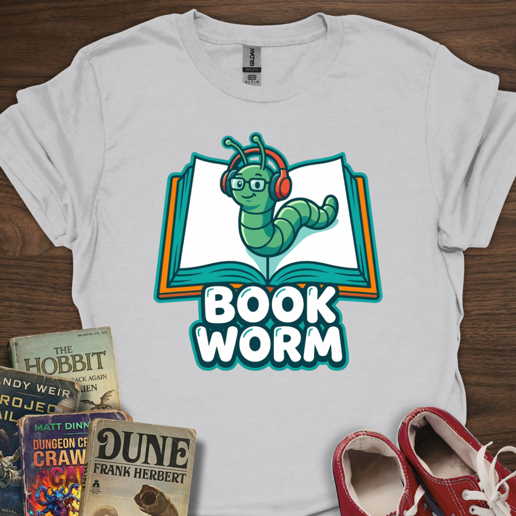 Book Worm Logo T-Shirt