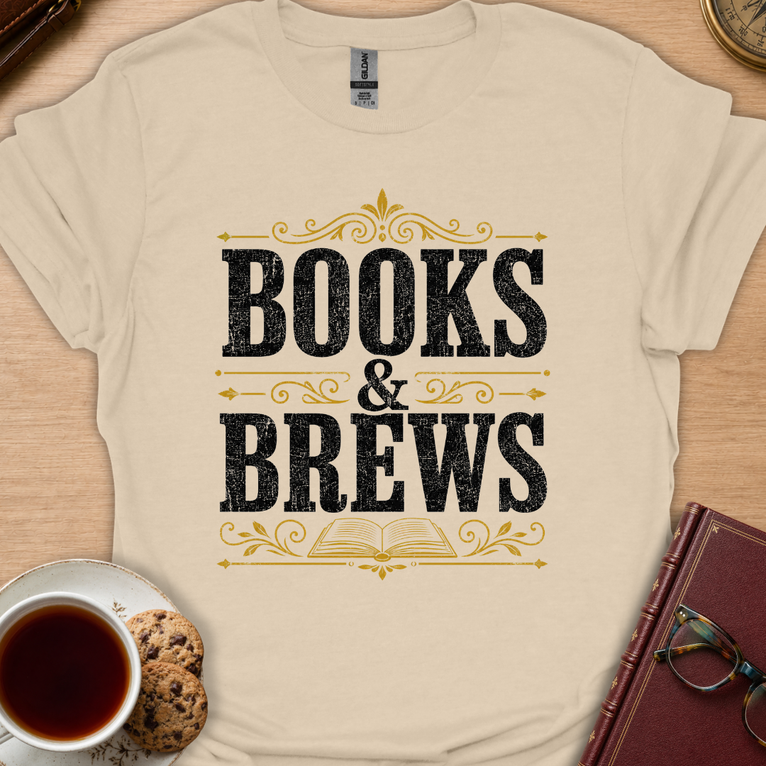 Books And Brews Royal T-Shirt