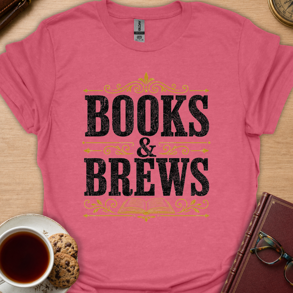 Books And Brews Royal T-Shirt