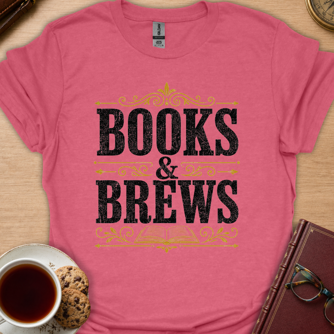 Books And Brews Royal T-Shirt
