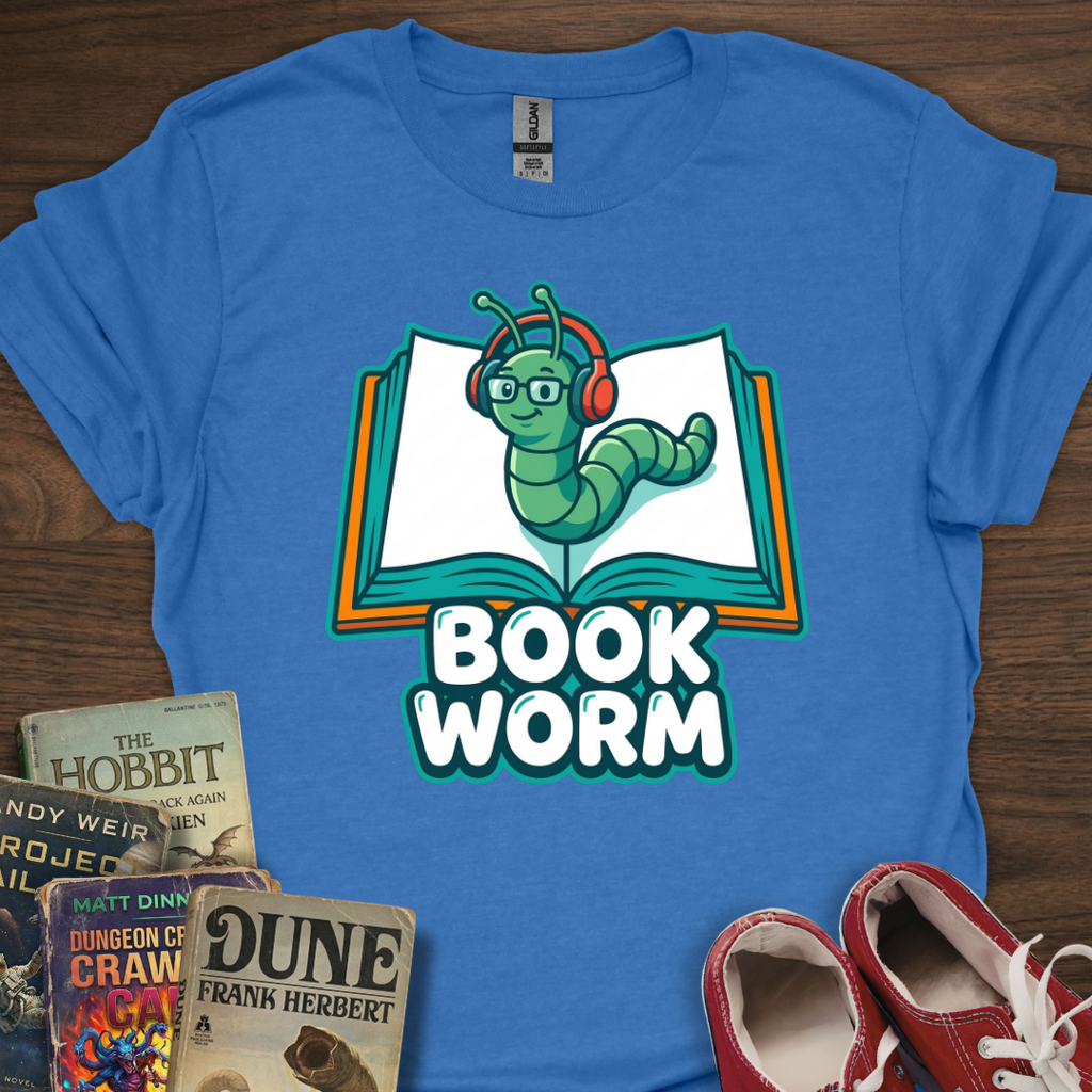 Book Worm Logo T-Shirt