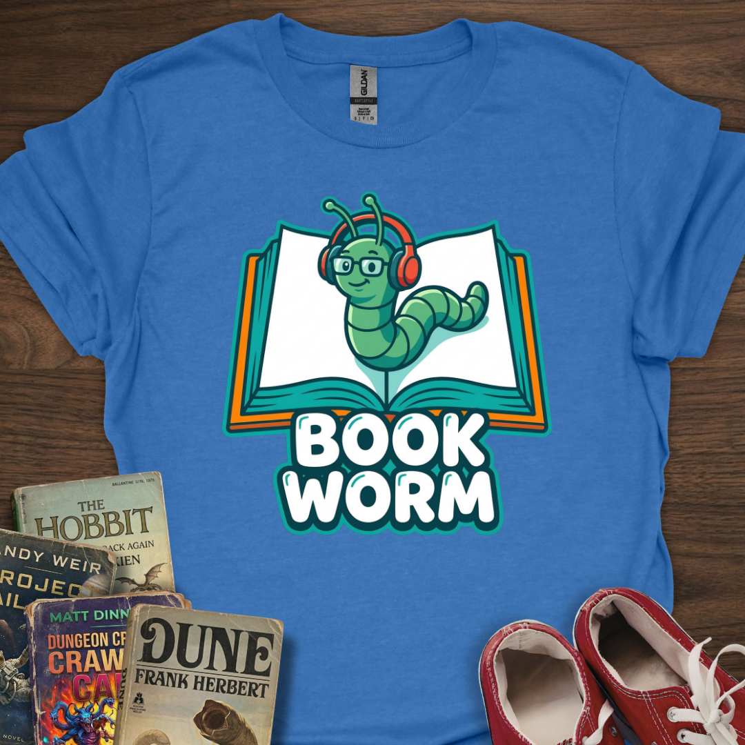 Book Worm Logo T-Shirt