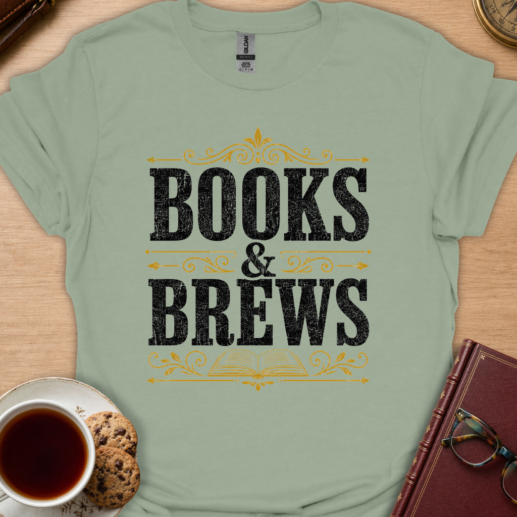 Books And Brews Royal T-Shirt